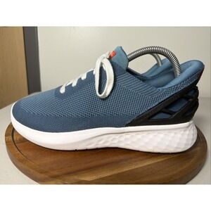 Kizik Athens Shoes Womens 9 Wide Blue Hands Free Comfort Walking Casual Sneakers